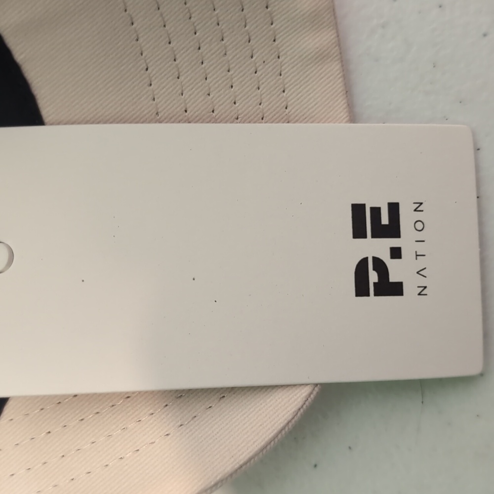 P.E Nation White Homage Cap NWT - Picture 4 of 6